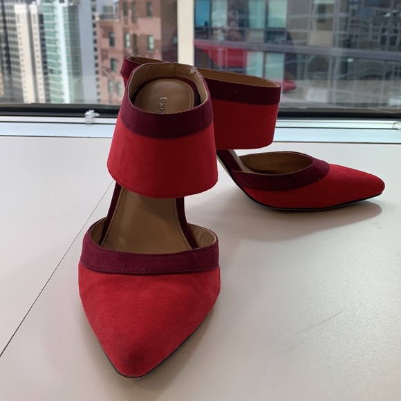 Express Stiletto Mules faux suede - Picture 2 of 5